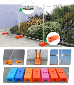 6 piedi X10 piedi in acciaio zincato Australia eco-friendly rimovibile recinzione temporanea per la costruzione di eventi con modellazione 3D - Product Image 1