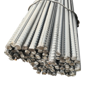 เหล็กเส้นเสริมคอนกรีต HRB400 AiSi มาตรฐาน สำหรับงานก่อสร้าง ขนาดเส้นผ่านศูนย์กลาง 6-15 มม. / ความยาว 6 ม. เหล็กกล้าไม่ผสมโลหะ คุณภาพเชื่อถือได้ - Product Image 1