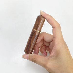 Vente en gros Espresso Barista Portable Wdt Agitateur 5 Aiguilles 0.4mm <span class=keywords><strong>Mini</strong></span> Manche en Bois Naturel Café Outils Distribution - Product Image 2