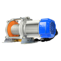 Palans électriques à simple ou double vitesse 1t 1.5t 2t 3t 380v 220v 110v, treuil électrique à câble pour la fabrication