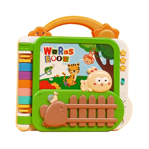 2025 New 12 M + Bé Đầu Giáo Dục Cuốn Sách Câu Chuyện Với Ánh Sáng Âm Nhạc Trẻ Em Mầm Non Học Tập Máy Đồ Chơi - Product Image 5
