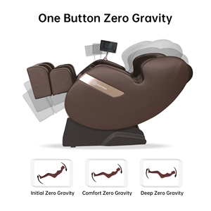 2D ADV Mechanism Dual Core S Track <b>One</b> Button <b>Zero</b> Gravity 6 Auto Programs 20 Cell Airbags Waist Heating APP Control - Product Image 3