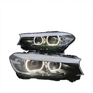 ไฟหน้า LED สำหรับ BMW G30 ปี 2017-2020 ซีรีส์ 5 เลนส์แสงสีฟ้า สำหรับ G30 G31 G38 ไฟหน้า 12V - Product Image 1
