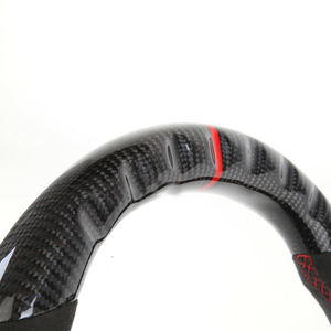 Volants en fibre de carbone avec voyant de changement de vitesse LED compatibles avec <span class=keywords><strong>BMW</strong></span> E90 E92 M3 E82 E90 E87 M3 M2, volants personnalisés - Product Image 4