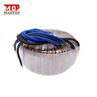 Transformateur haute tension 220v 240v 12v 24v transformateur de puissance toroïdal pour amplificateurs audio