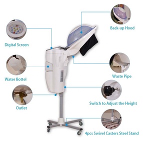 Ozone Tóc máy hấp với LED ánh sáng-o3 <span class=keywords><strong>Micro</strong></span> <span class=keywords><strong>Mist</strong></span> cho hơi nước trị liệu & Keratin điều trị, salon chuyên nghiệp sử dụng - Product Image 3