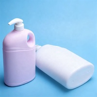 Vente en gros Bouteille de gel douche vide en plastique personnalisée 1L/2L Nouvelle grande bouteille de shampoing et d'après-shampooing