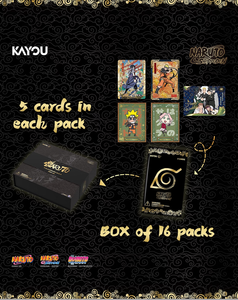 Groothandel Kayou <span class=keywords><strong>NARUTO</strong></span> Smriti verzamelkaarten - NINJA AGE - Premium verzamelaarsdoos - 001 Perifere kaart Fabrieksdirecte verkoop - Product Image 3