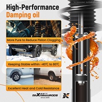 MaXpeedingrods Nouveau Kit de Suspension Avant et Arrière 4 Pièces pour Nissan Murano 2009-2014 172606 Utilisation Routière