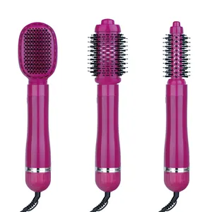 Professional 1 Step Straightening Brush Electric Hot Comb Volumizer Hair Dryer Brush 3 In 1 Hot Air Brush Hairbrush