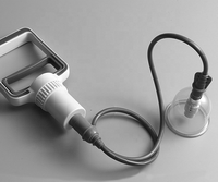 Pompe à ventouses Hijama de la marque LW en ABS+Caoutchouc, certifiée CE, fonction antirhumatismale, garantie 1 an, pour le corps (vente en gros)