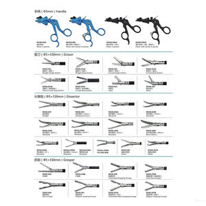 Instrumento cirúrgico manual do grampo laparoscópico conjunto 3mm 5mm 10mm equipamento laparoscópico tipo - Product Image 5