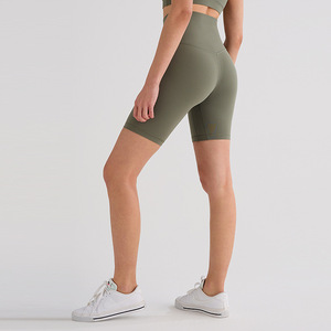 Shorts de yoga et de fitness sans couture personnalisés en usine - Très élastiques, séchage rapide et effet push-up pour l'entraînement, le yoga et la course à pied - Product Image 5