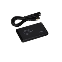 Lector NFC Inteligente ISO14443A Compatible con Android, Lector de Tarjetas RFID de Escritorio USB sin Contacto