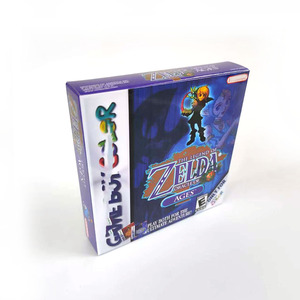Carton épais de qualité supérieure Zeldaa <span class=keywords><strong>Oracle</strong></span> of Ages Seasons of Link's Awakening DX Boîte de remplacement avec option de plateau intérieur pour GBC - Product Image 4