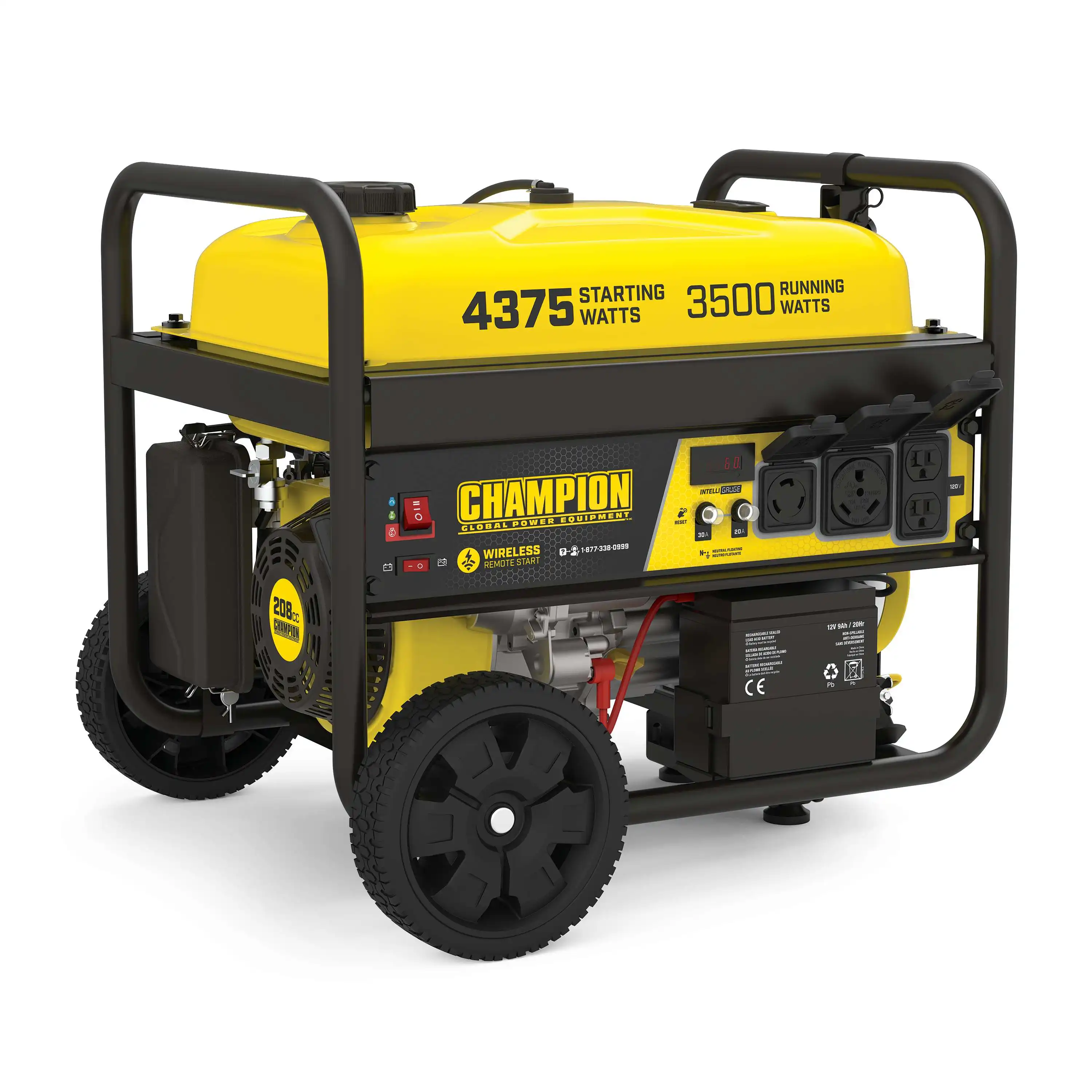 Generator Generator Mini Gasoline Portable Open Type Generator Champion 3kw Remote Start Fuel Saving Home Small Generator Provide Electric Power