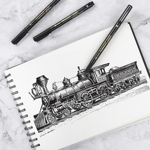 Mobee P-621A6 hochwertiges Fineliner-Markierung sset Fabrik großhandel mit feinem Punkt marker auf Wasserbasis für Künstler - Product Image 5