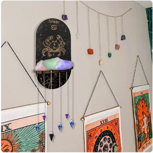 منتج جديد: حامل عرض خشبي متعدد الوظائف ثلاثي الطبقات مثبت على الحائط بتصميم عصري وصديق للبيئة - Product Image 4