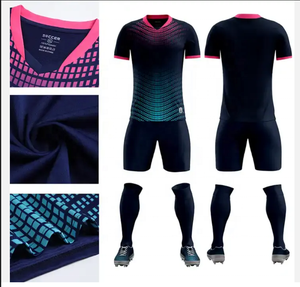 Быстросохнущая дышащая Футбольная форма унисекс на заказ, распродажа, низкая цена, нейтральная - Product Image 5