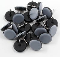 Glissières de meubles rondes en PTFE pour pieds de chaise, protecteurs de sol pour tapis