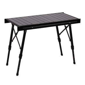 Al Aire Libre Igt fácil plegable Camping Mesa negra portátil barbacoa Camping Picnic mesa plegable - Product Image 3