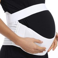 Ceinture de maternité respirante et réglable, respectueuse de la peau, bande de soutien du ventre, certifiée CE pour la grossesse, soulagement de la douleur pelvienne
