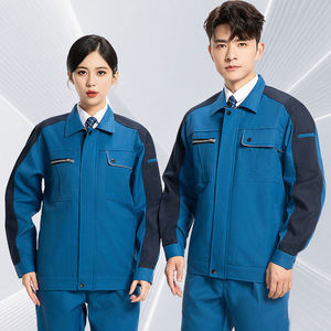 Vêtements <span class=keywords><strong>de</strong></span> <span class=keywords><strong>travail</strong></span> pour hommes et femmes, veste en coton sur mesure, manteau haute visibilité, vêtements <span class=keywords><strong>de</strong></span> protection pour atelier et usine - Product Image 3