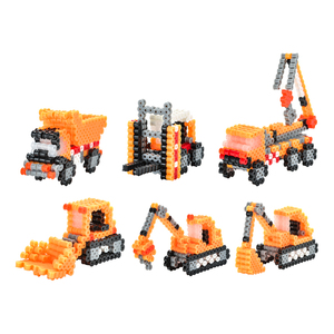 Hot Bán Sinh Thái Thân Thiện 5Mm Hama Perler Hạt Đồ Chơi 3D Kỹ Thuật Xe 3000Pcs <span class=keywords><strong>DIY</strong></span> Ủi Nhựa Hạt - Product Image 2