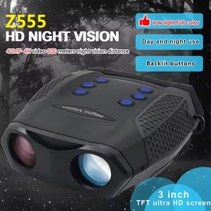 Prismáticos de visión nocturna infrarroja 4K para exteriores, rango de 600M, Zoom Digital 8x, gafas tácticas de visión nocturna de largo alcance Z555 - Product Image 3