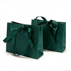 Wholesale Eco-Friendly Laminated Kraft Paper Mini <b>Gift</b> <b>Bags</b> | Factory Customized Ribbon & String Handles - Product Image 2