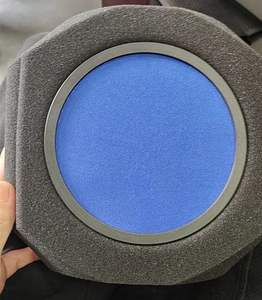 Escudo de aislamiento de micrófono de grabación de estudio Bufu con filtro Pop y soporte de trípode para micrófonos de condensador y <span class=keywords><strong>Yeti</strong></span> azul - Product Image 2
