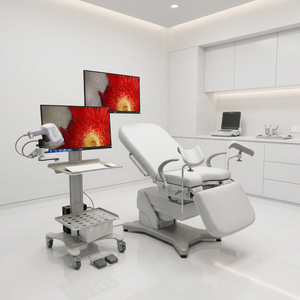 Colposcope vidéo numérique Full HD Kernel <span class=keywords><strong>KN</strong></span> 2200IH 3,27 MP avec 4 niveaux de filtres verts pour examens cervicaux - Product Image 1