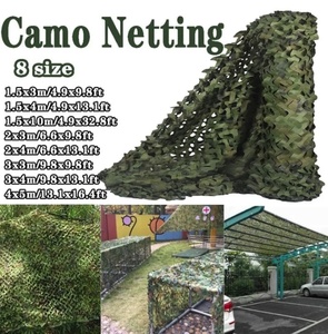 <span class=keywords><strong>Malla</strong></span> <span class=keywords><strong>de</strong></span> Camuflaje para Exteriores, <span class=keywords><strong>Malla</strong></span> Protectora Solar, Decoración para Caza y Camping - Product Image 4