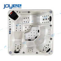 Spa extérieur 2m pour maison et villa JOYEE – Bain à remous carré 5 personnes avec massage – Meilleure vente
