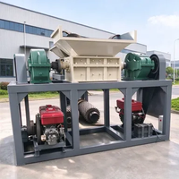 Machine à broyer les pneus usagés, équipement multifonctionnel pour broyer les pneus et les métaux de rebut