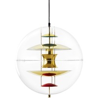 Lustre Planétaire Sphérique Globe Danois, Design Créatif et Élégant, Lampe de Table de Salle à Manger Décorative Artistique pour Salon, Suspendue AC