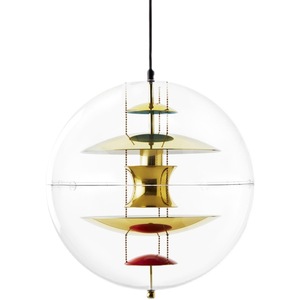 Lampadario Sferico a Globo Danese Pianeta di Design Creativo ed Elegante <span class=keywords><strong>Lampada</strong></span> Decorativa Artistica per Tavolo da Pranzo Soggiorno AC a Sospensione - Product Image 5