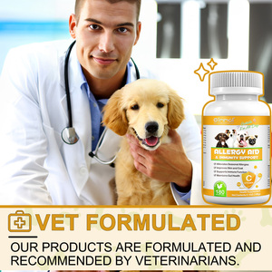 Oimmal 180 Soutien Immunitaire Améliore la Peau et le Pelage Soutient la Fonction Immunitaire Maintient la Santé Intestinale Aide contre les Allergies Comprimés pour Chiens - Product Image 6