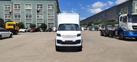 Camion frigorifique électrique SRM 4x2, fourgonnette congélateur, transmission automatique, livraison de fruits et légumes en chaîne du froid
