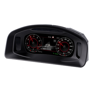 หน้าจอ LCD รถยนต์ขนาด 10.25 นิ้ว แผงหน้าปัดดิจิตอล สำหรับรถยนต์ VW Multivan T5 ปี 2012-2019 มาตรวัดความเร็วแบบดิจิตอล ห้องนักบินเสมือนจริง - Product Image 2