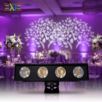 XJ 180W Hochleistungs-DMX512 IP20 Outdoor COB LED-Flutlicht 6000K Tageslicht für Bühne Party Hochzeit Theater TV-Show