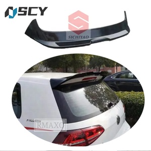 Pour VW <span class=keywords><strong>GOLF</strong></span> <span class=keywords><strong>7</strong></span> Spoiler 2014-2017 Spoiler VW MK7 Style OTE2 Spoiler arrière en plastique ABS - Product Image 1