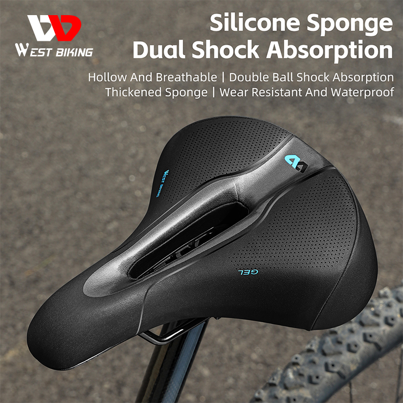 WEST BIKING Fahrrads attel Mountainbike Super weicher Silikon-Sitzkissen  sattel Komfortabler Stodmpfer-Fahrrads attel| Alibaba.com