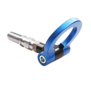 Gancho de remolque de aluminio redondo pequeño para enganche de remolque de coche, ajuste universal - Product Image 2