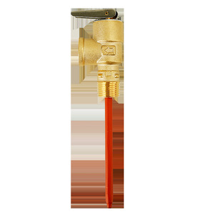 Válvula de Seguridad TP para Tanque de Agua Presurizado, Caldera Solar y Calentador de Agua, Alivio de Temperatura y Presión de Escape, Accesorios de Cobre - Product Image 1