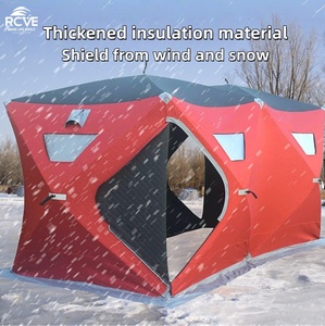 Carpa de Pesca en Hielo Transpirable y Anticondensación, Refugio Aislante y Resistente al Viento con Ventanas de Ventilación para Pesca Prolongada - Product Image 6