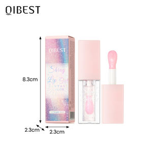 QIBEST, теплый меняющий цвет масло для губ, легкий цвет, Блестящий Жемчуг, стойкая увлажняющая температура, меняющая цвет, косметика для губ - Product Image 6