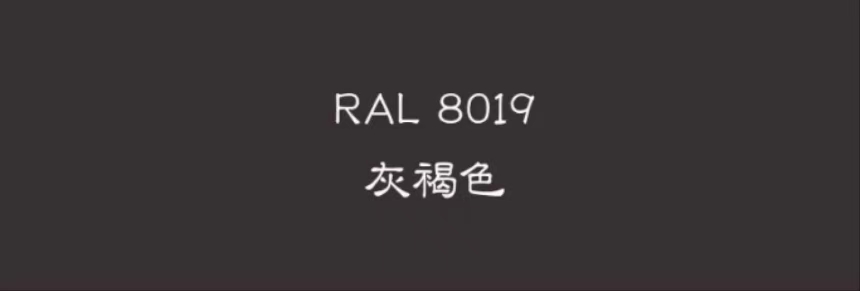 RAL8019 gris
