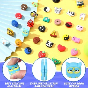 Amortisseurs de tennis personnalisés avec logo Amortisseur de vibrations de raquette de tennis en PVC souple de haute qualité - Product Image 6