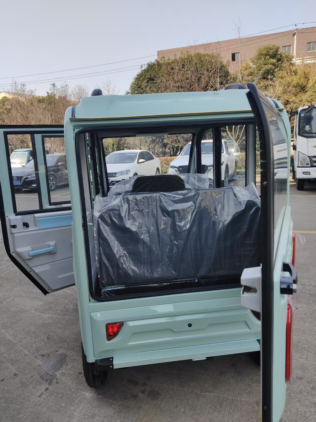 Changli 3輪電動三輪電動三輪電動三輪インドタクシーBajaj三輪車